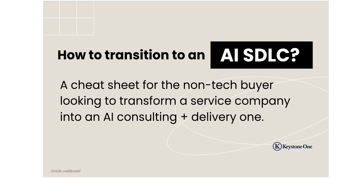 How to transition to an AI SDLC